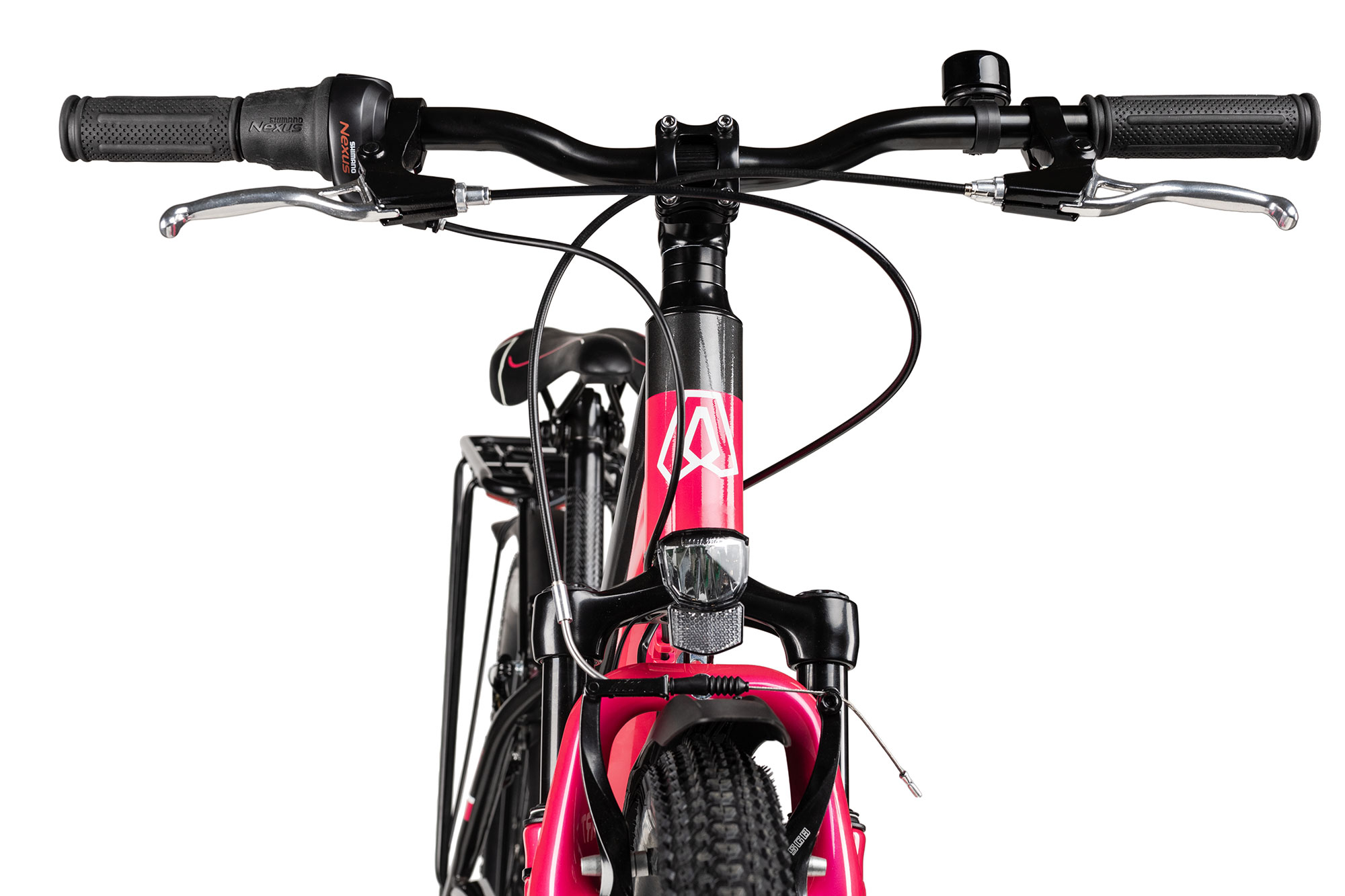 Axess Adventure 7 26 Trapez 43 cm | grey pink