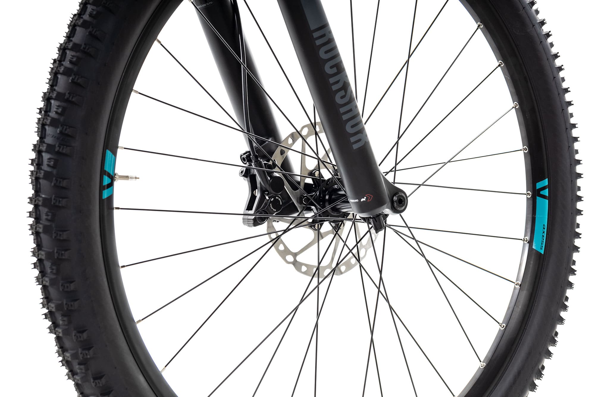 Axess Element 19 Zoll | black matt/rainbow/turquois | 29 Zoll