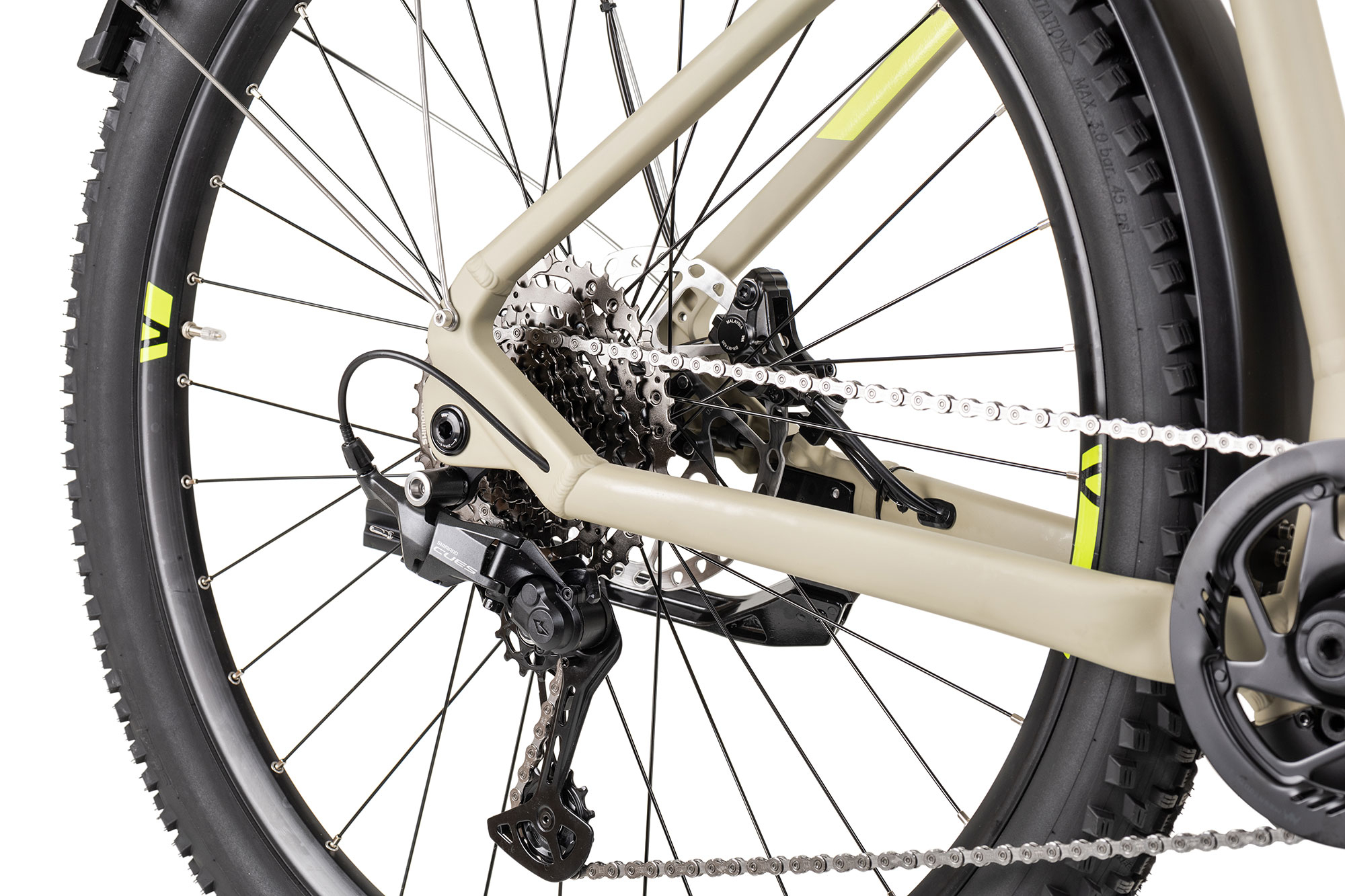 Axess FORCE Allroad 16 Zoll | khakigrey matt/black/lime | 27.5 Zoll