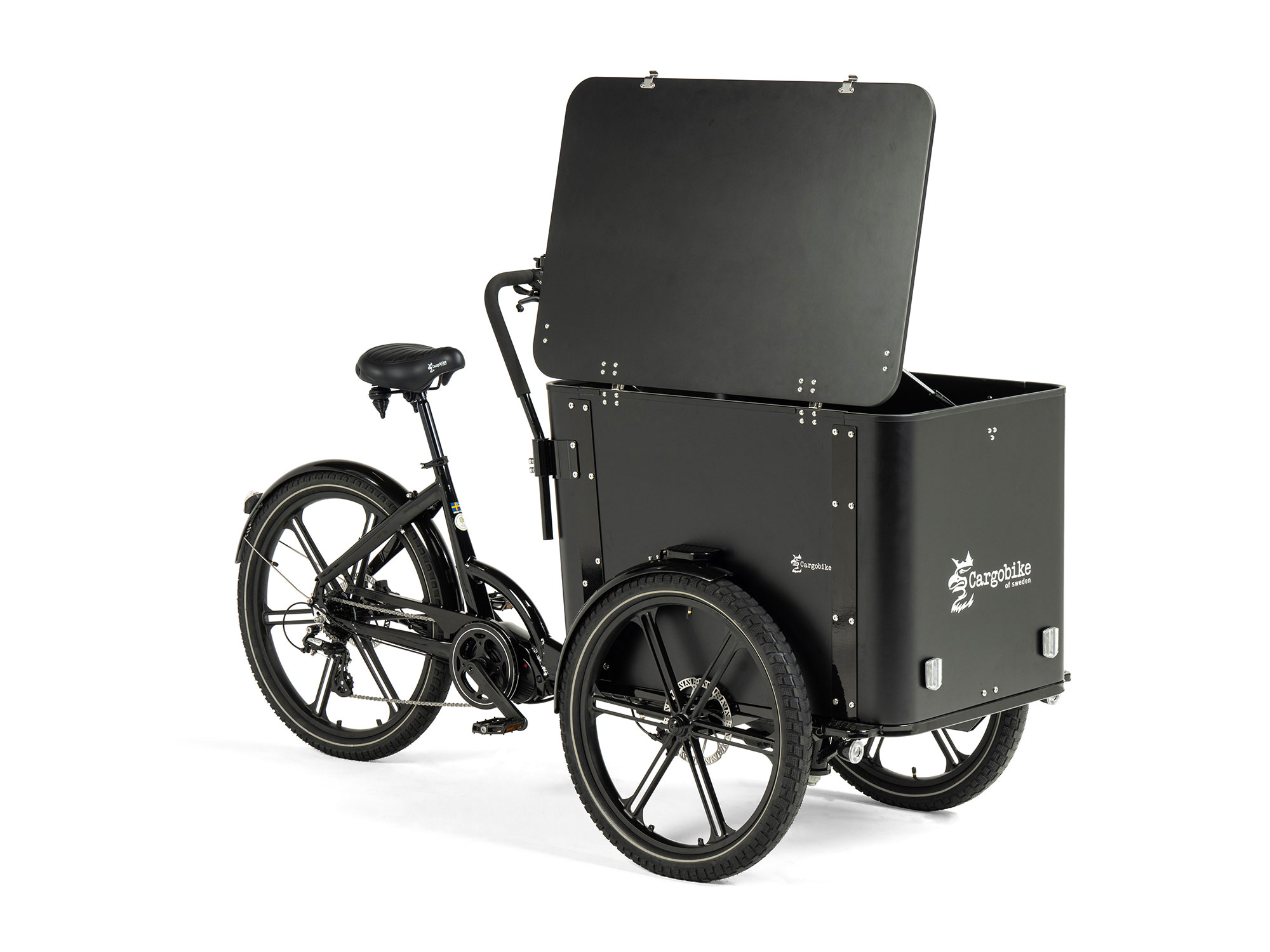 Cargobike of Sweden DeLight Box unisize | schwarz