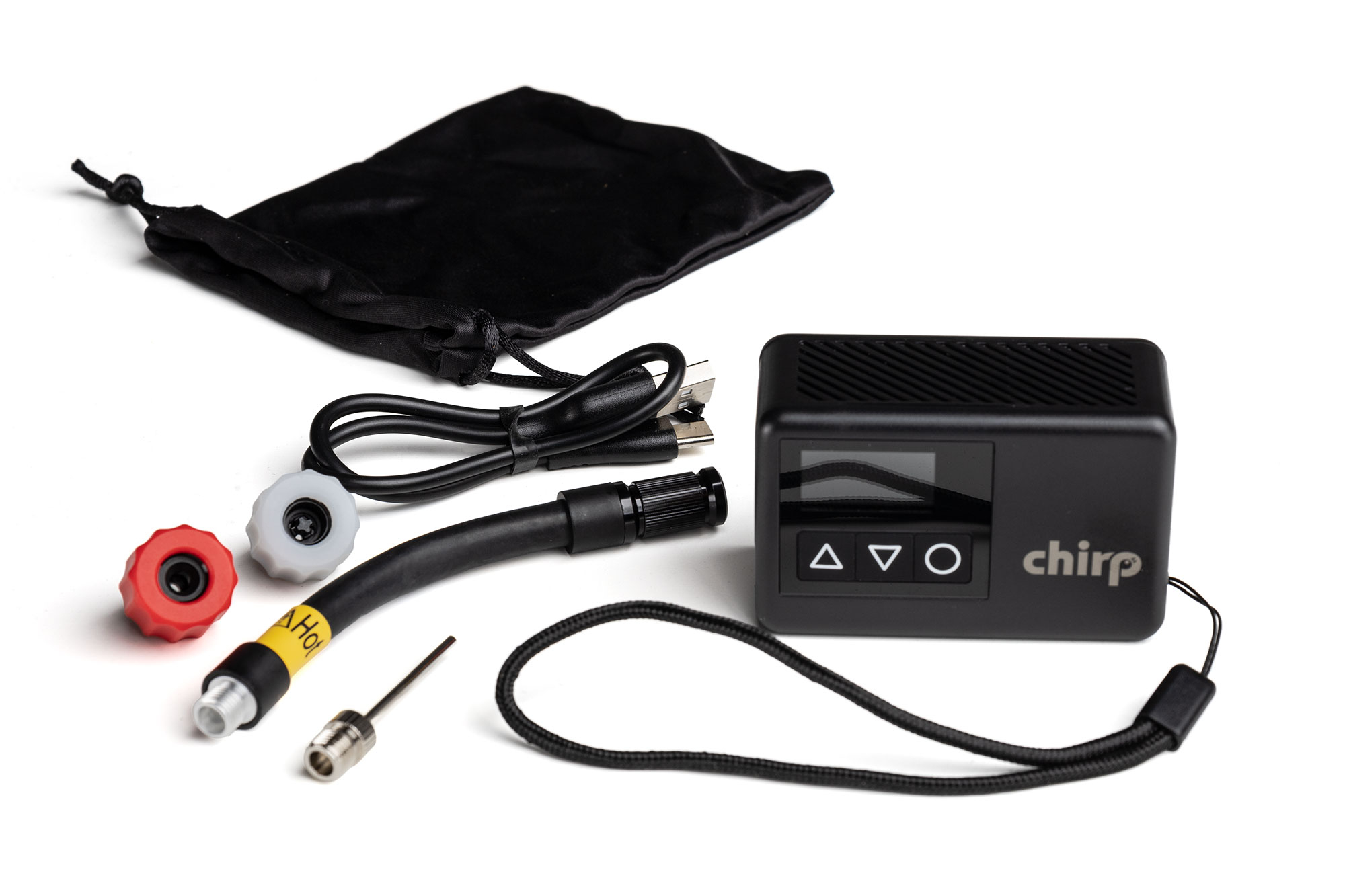 Chirp Air Go Pro Minikompressor schwarz