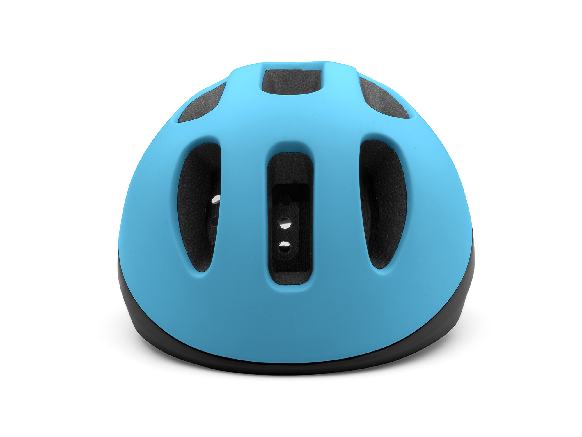 Chirp Lumi LED Kinderhelm 48-52 cm | matte blue/matte black