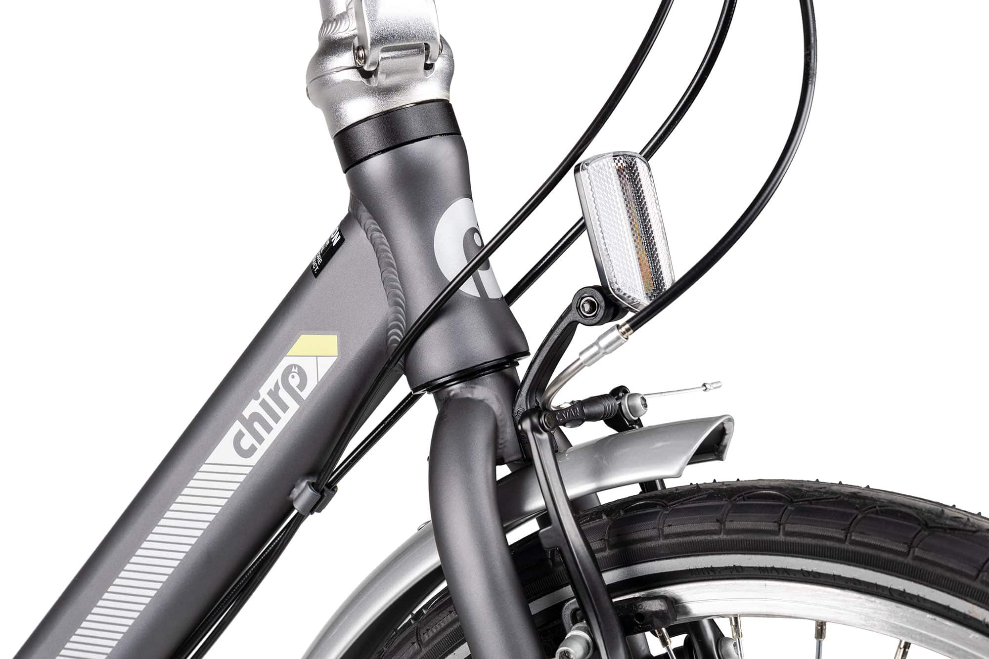 Chirp Swan 6 unisize | grey matt/silver/lime