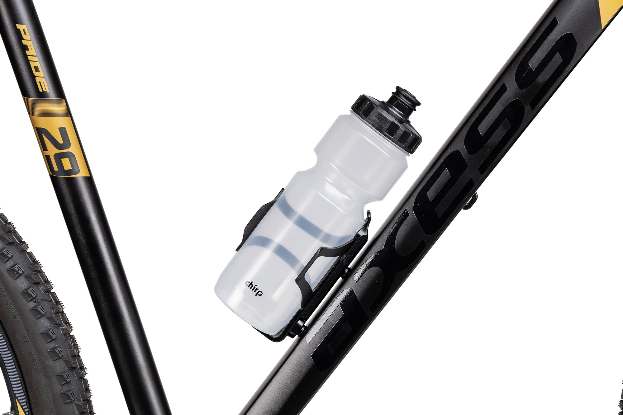 Chirp Trinkflasche 800 ml 0,8 Liter | transparent