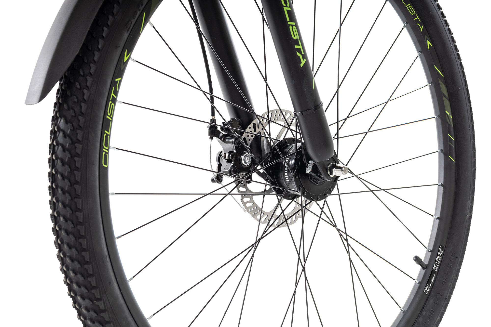 Ciclista Adventure 29 Disc 43 cm | bizzgreen-matt black apple | 29 Zoll