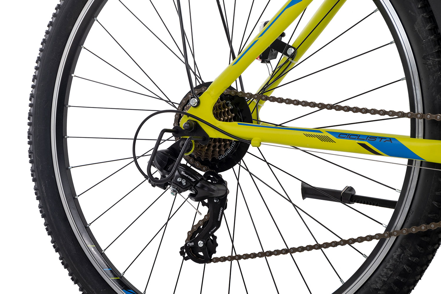 Ciclista Adventure 53 cm | lime black blue | 29 Zoll