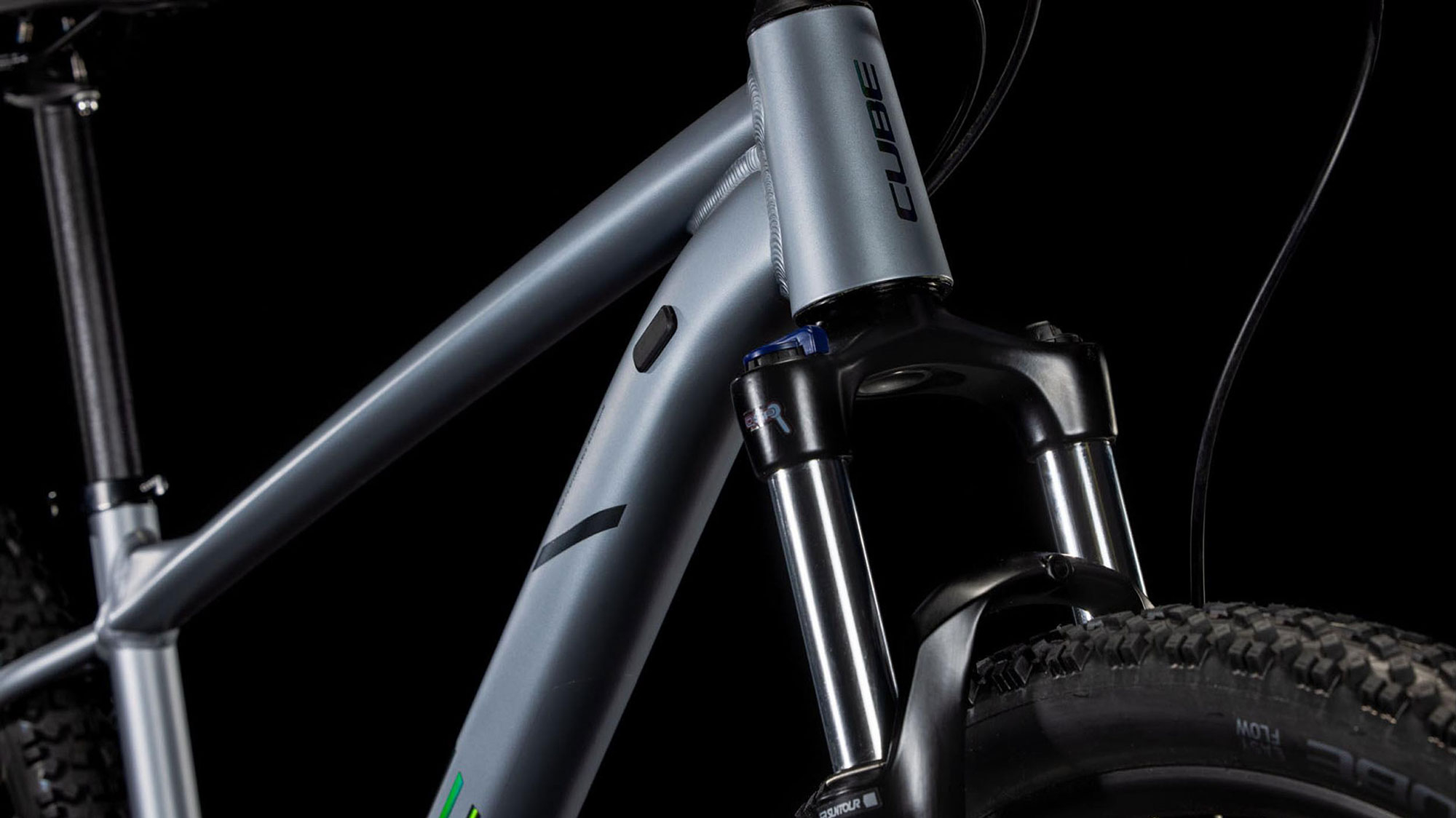 Cube Aim RACE 2025 L | slategrey´n´rainbowblack