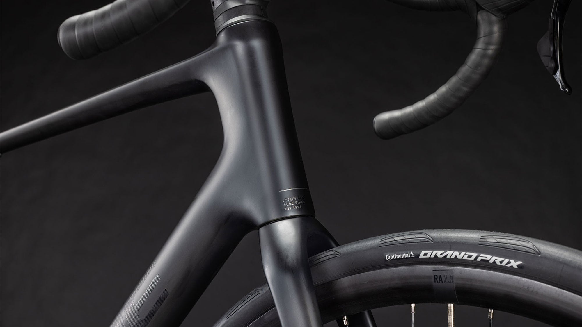Cube Attain C:62 Race 2026 58 cm | blackline