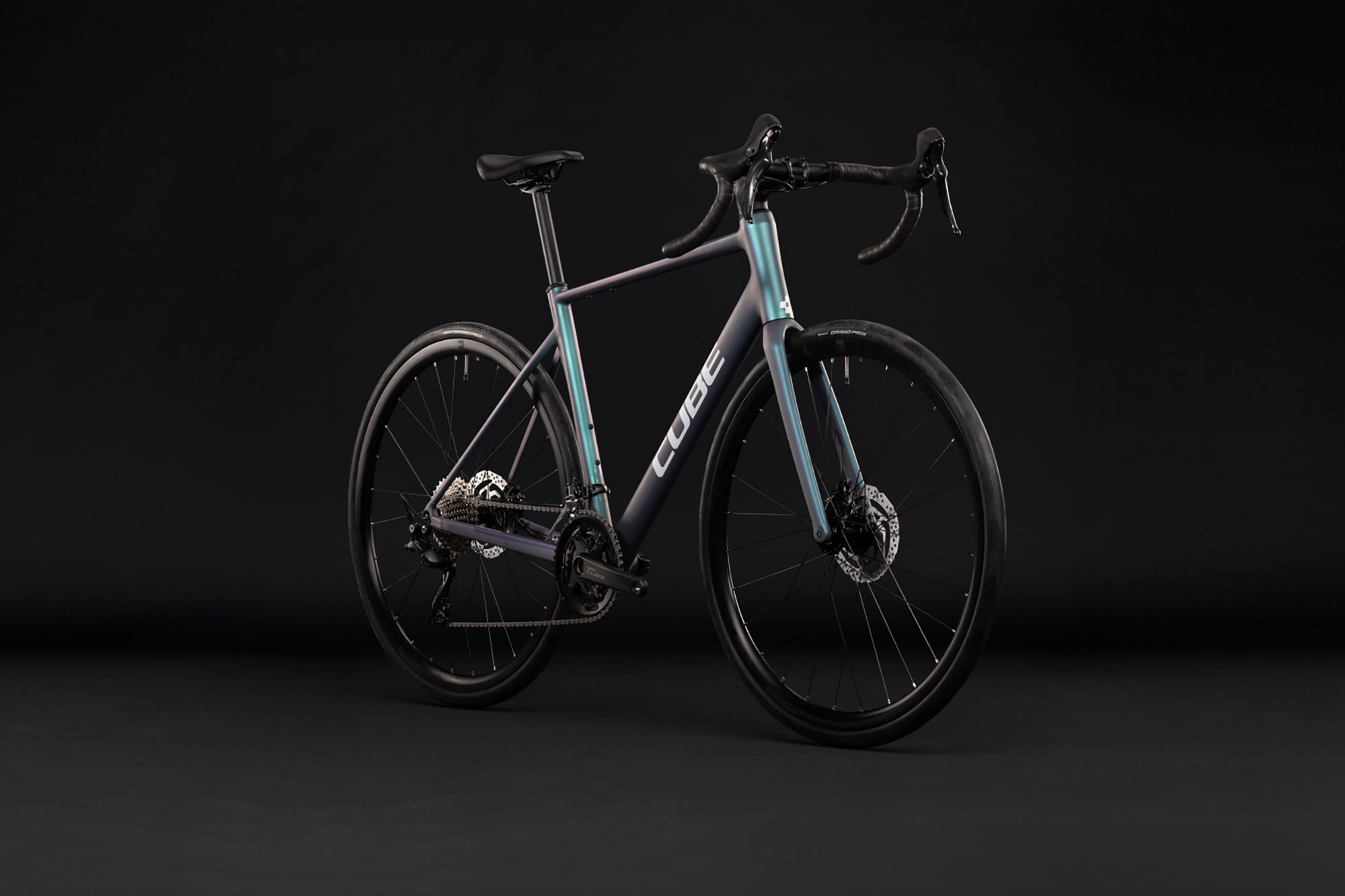 Cube Attain Race 2027 60 cm | smaragdgrey´n´white