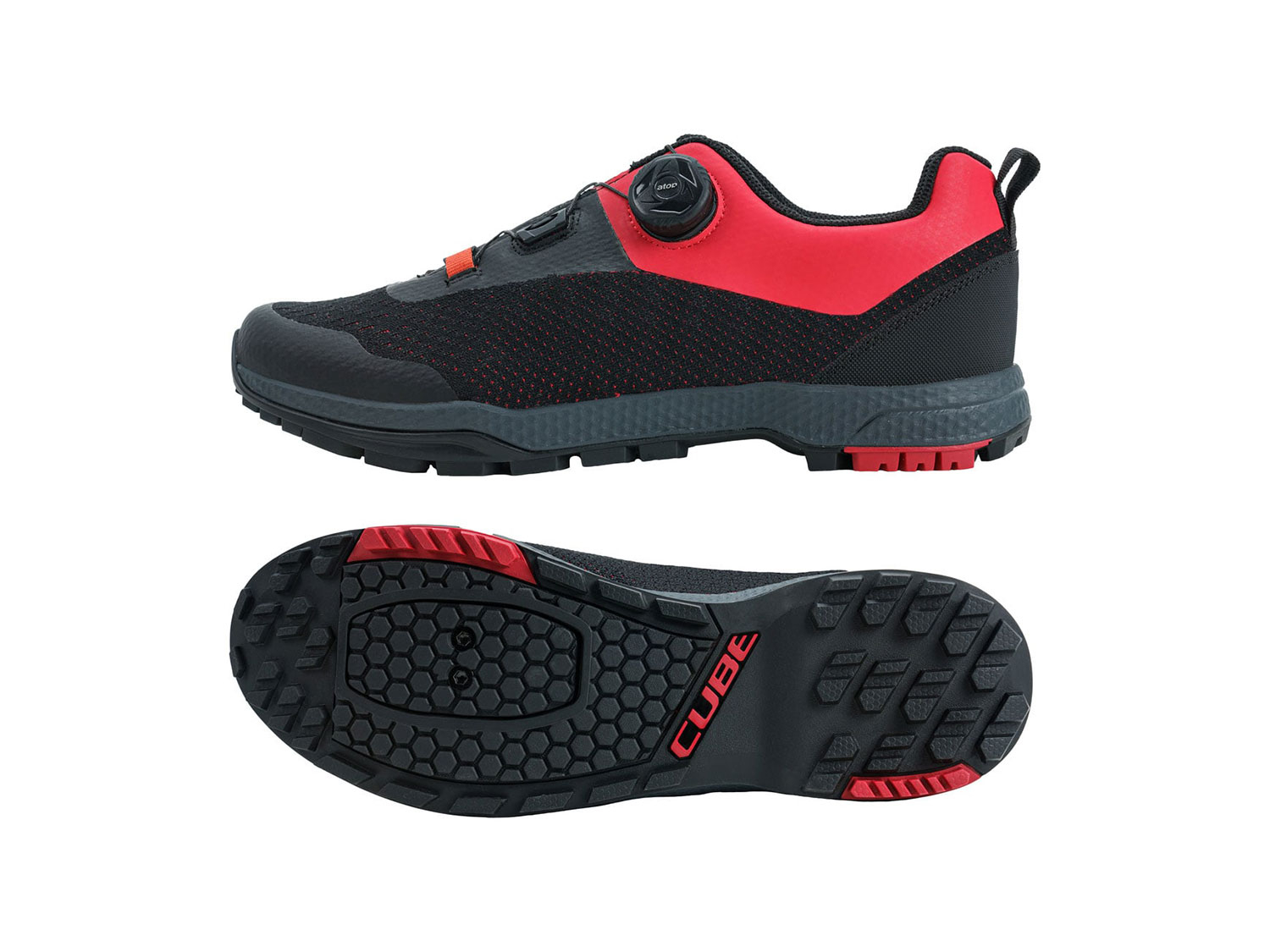 Cube ATX OX PRO All Terrain Schuhe 42 | black´n´red