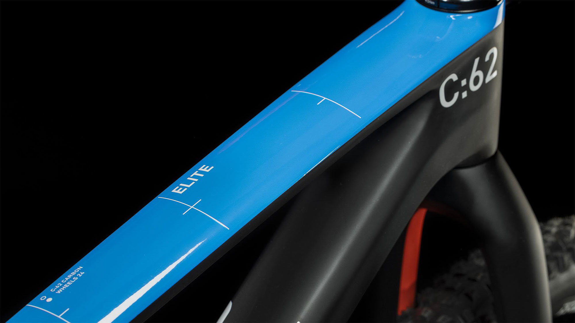 Cube Elite 240 C:62 PRO 2026 unisize | carbon´n´blue´n´red