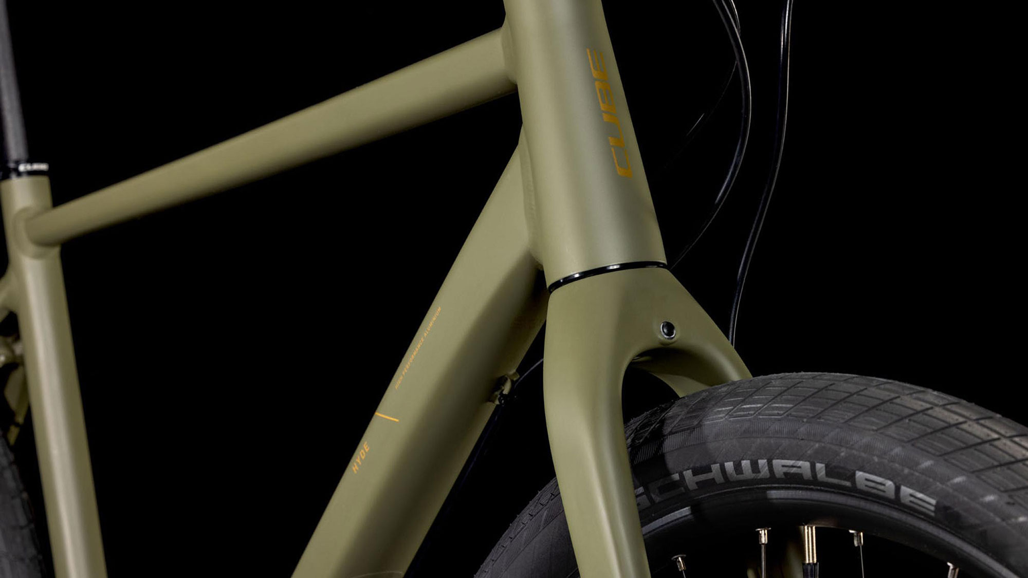 Cube Hyde PRO 2025 46 cm | dustyolive´n´gold