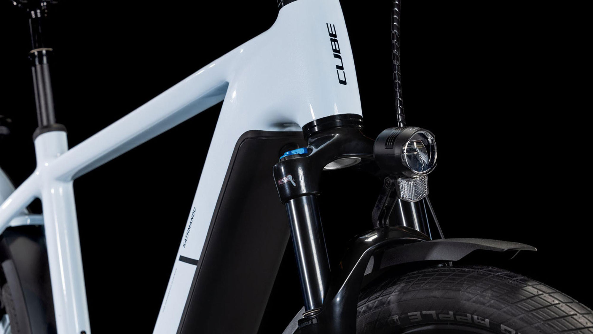 Cube Kathmandu Hybrid ONE 600 2025 58 cm | polarwhite´n´black