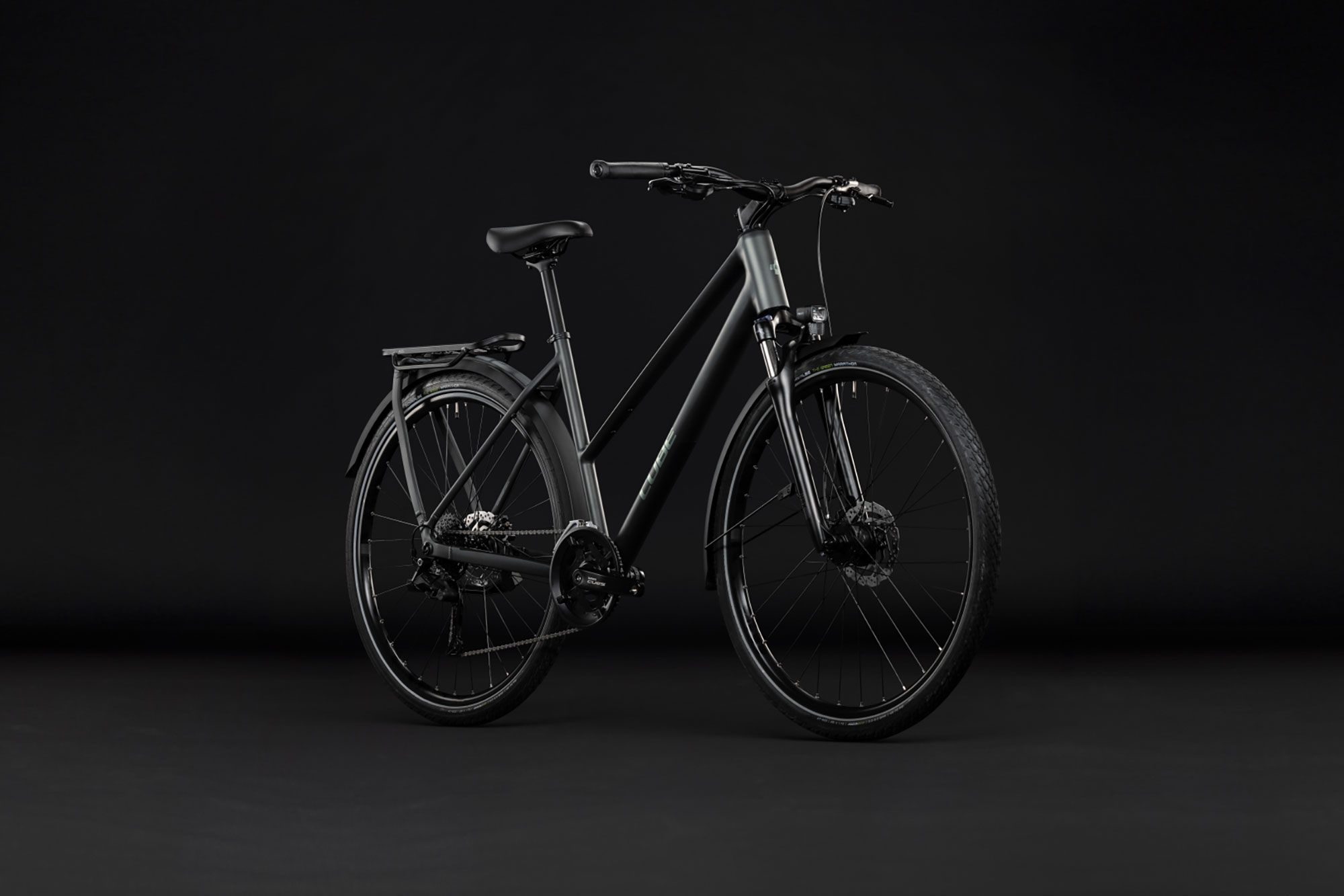 Cube Kathmandu ONE Trapez 2027 54 cm | blackforest´n´chrome