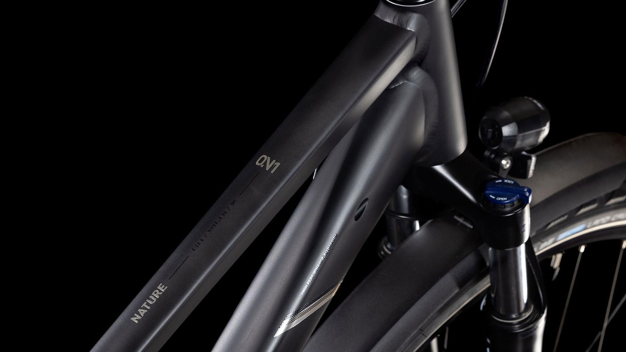 Cube Nature ONE Allroad Trapez 2026 50 cm | black´n´black