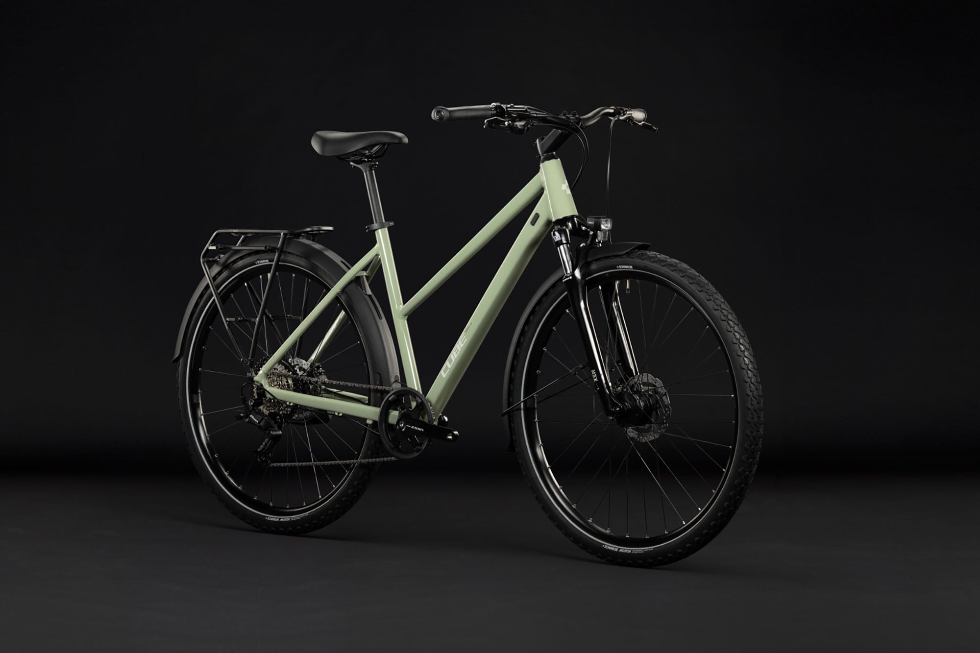 Cube Nature ONE FE Trapez 2027 54 cm | almondgreen´green