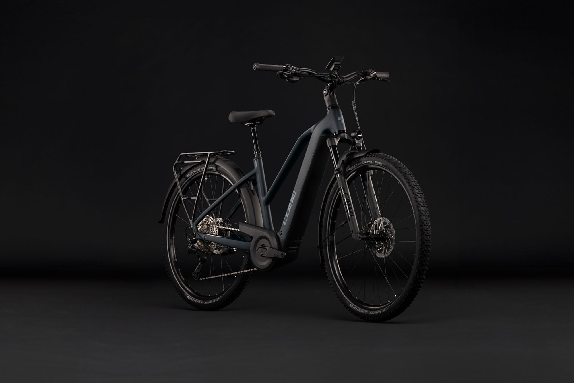 Cube Nuride Hybrid EXC 800 Trapez 2027 50 cm | coal´n´chrome