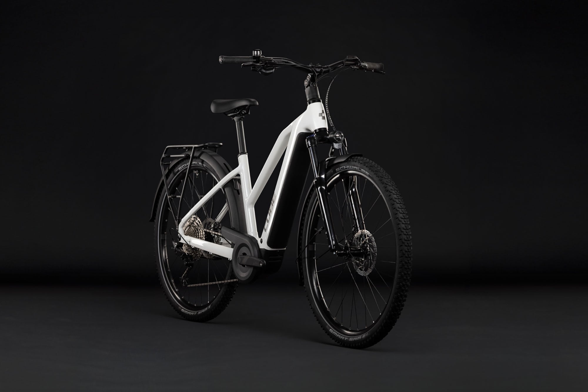 Cube Nuride Hybrid Performance 720 Trapez 2027 50 cm | metallicwhite´n´grey