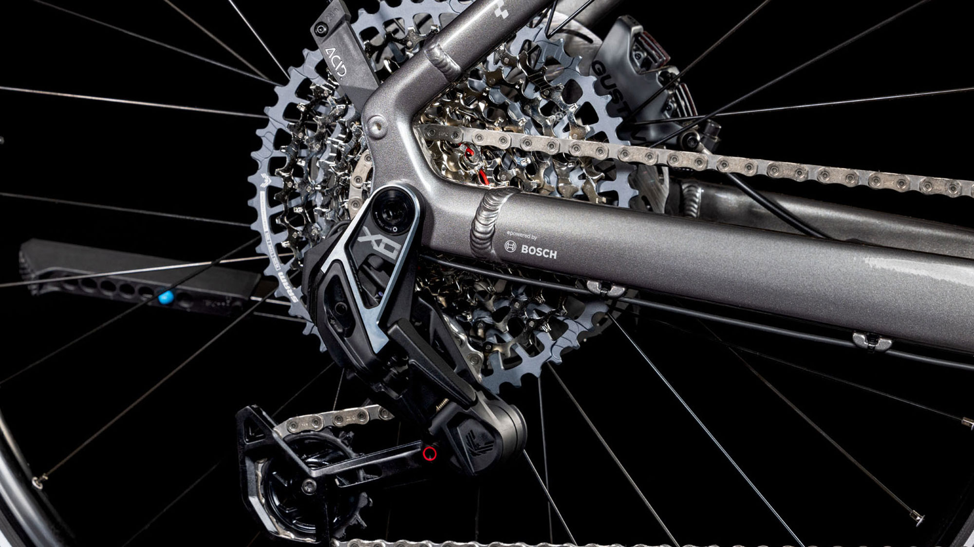 Cube Nuride Hybrid SLT 800 Allroad 2025 58 cm | graphite´n´fossil