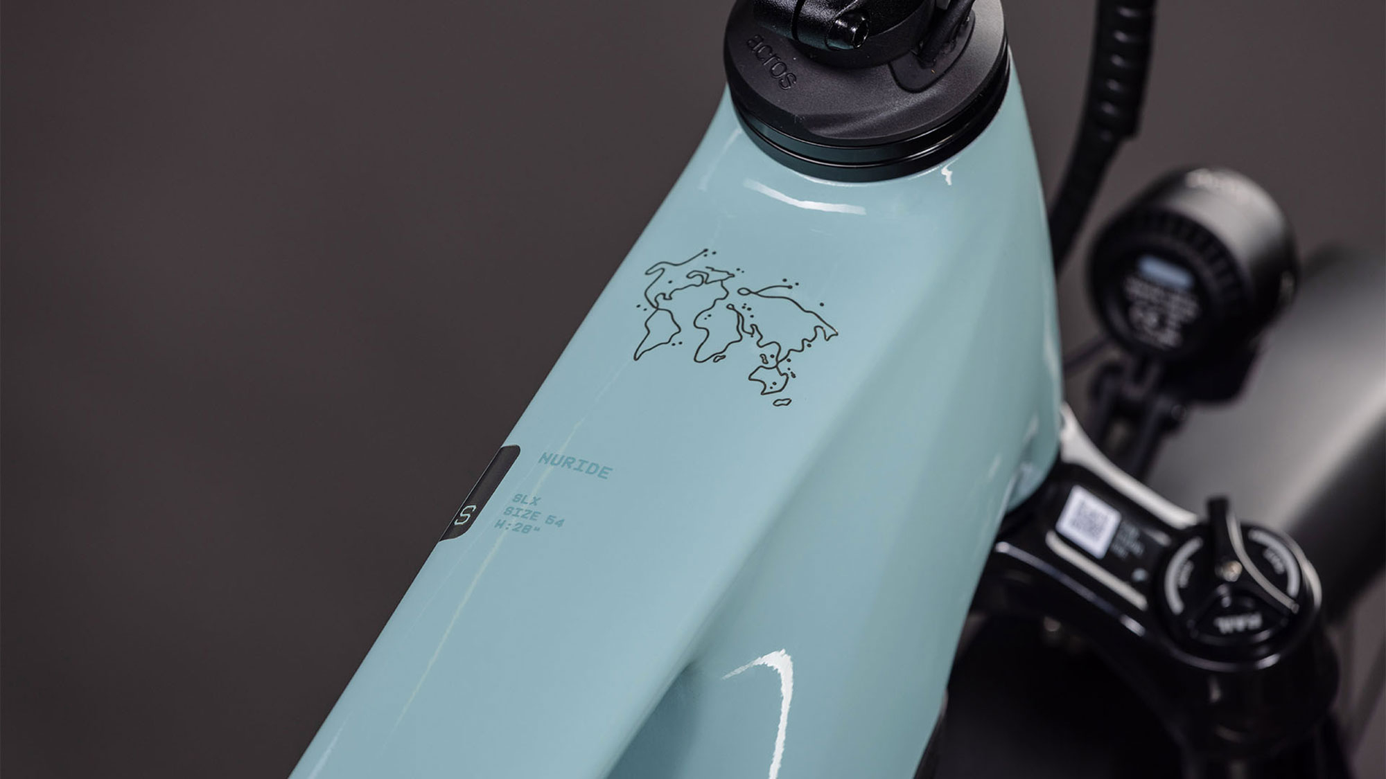 Cube Nuride Hybrid SLX 800 2026 50 cm | skylight´n´arubablue