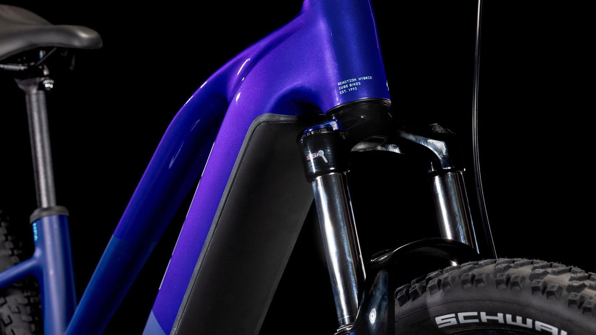 Cube Reaction Hybrid ONE 800 Trapez 2025 L | orchid´n´mint