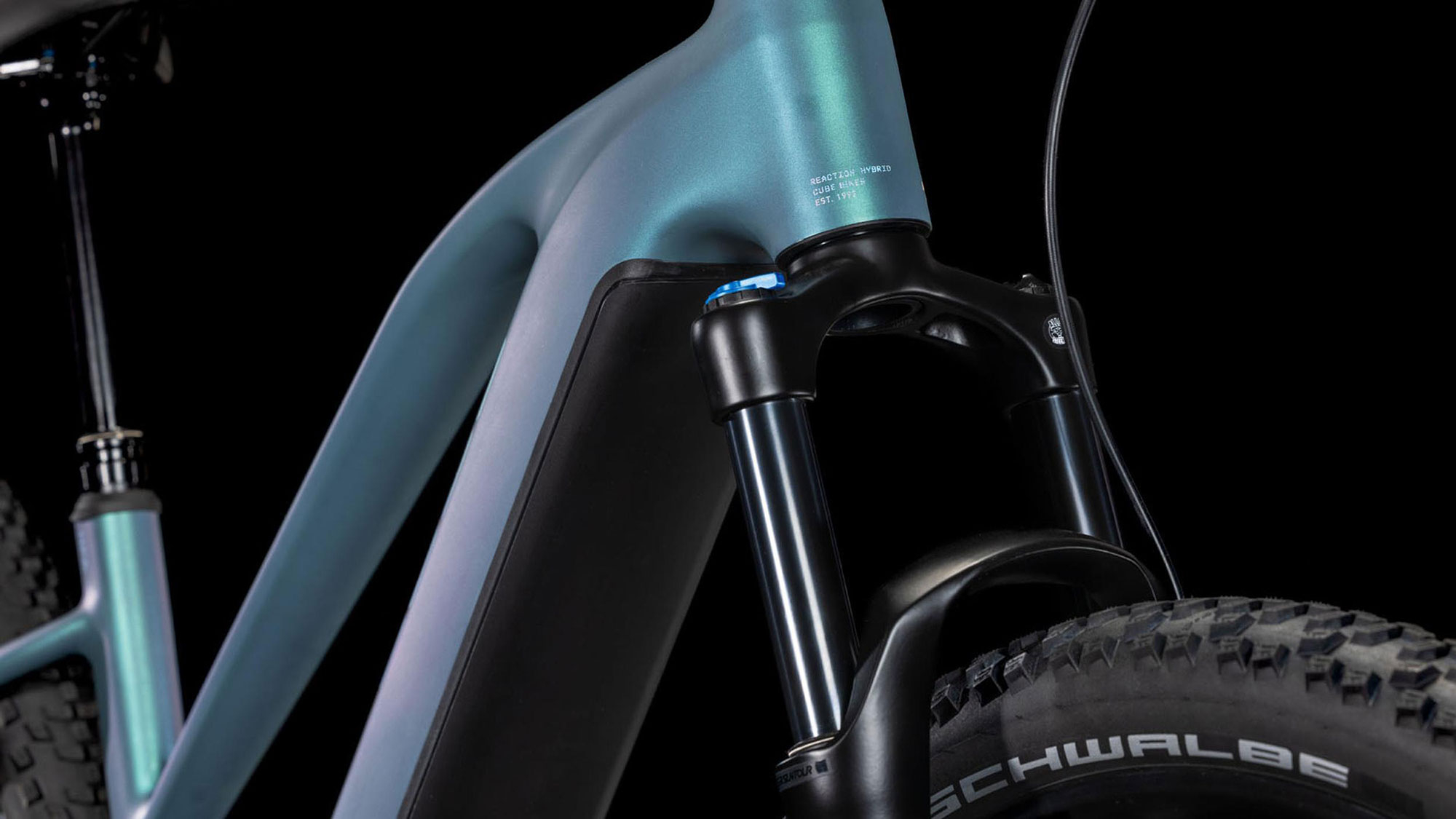 Cube Reaction Hybrid PRO 800 Trapez 2025 XL | smaragdgrey´n´prism