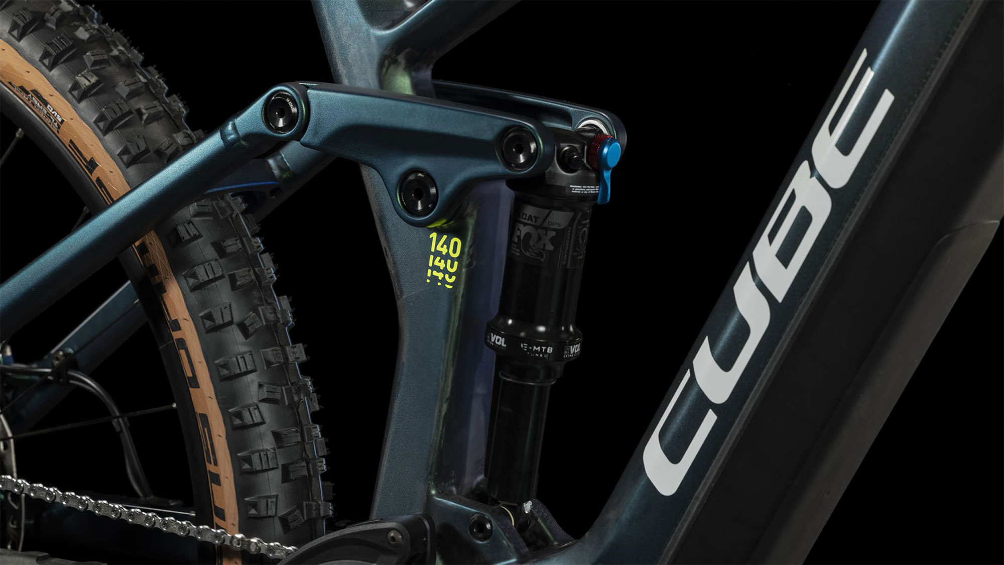 Cube Stereo Hybrid 140 HPC SLX 750 S | goblin´n´yellow