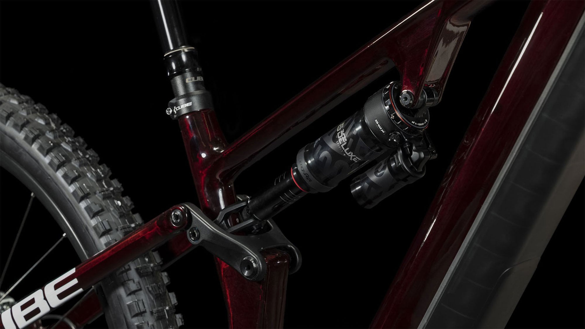 Cube Stereo Hybrid ONE55 C:68X SLX 750 L | liquidred´n´carbon