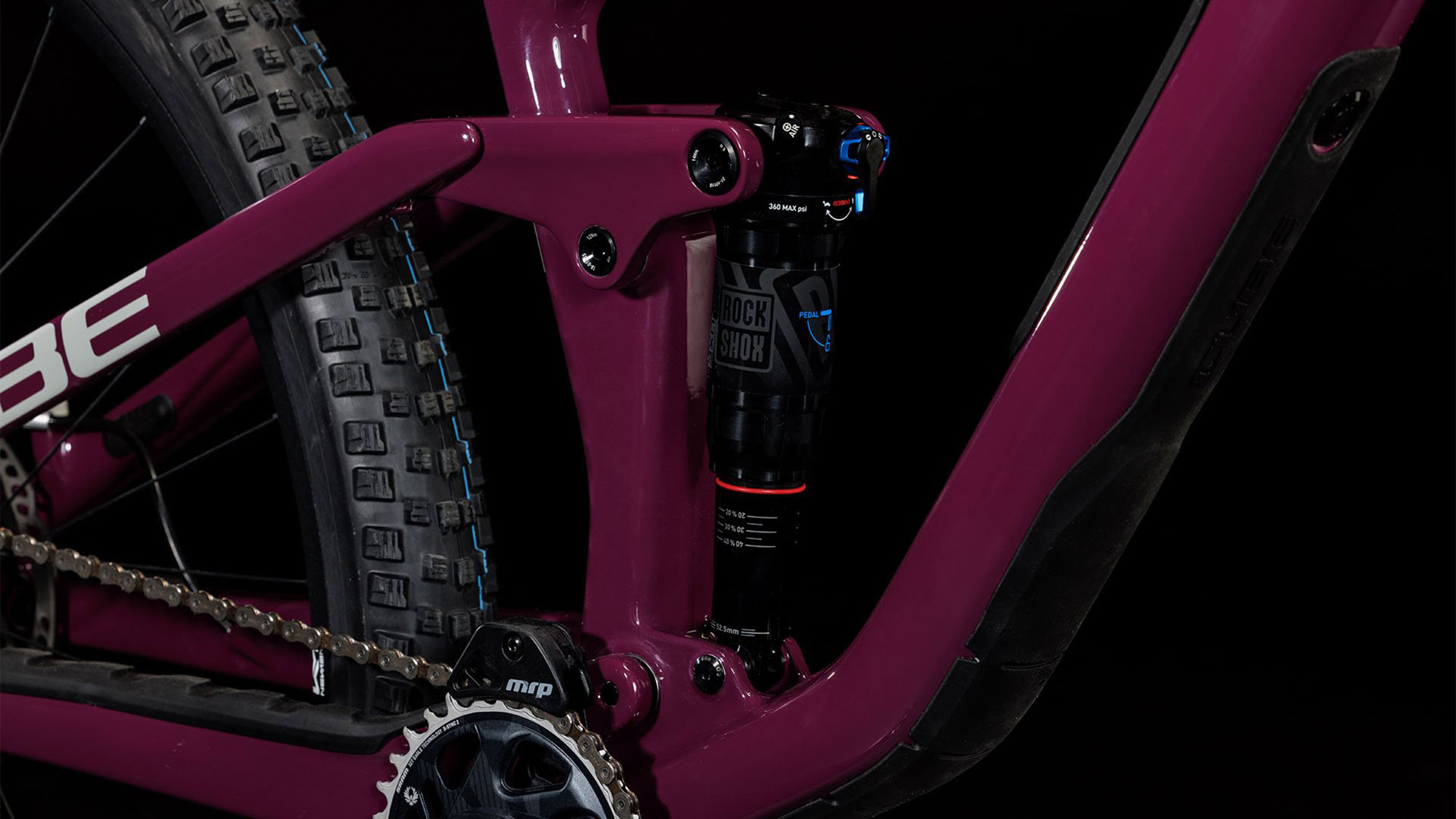 Cube Stereo ONE44 C:68X SLX S | wine´n´grey