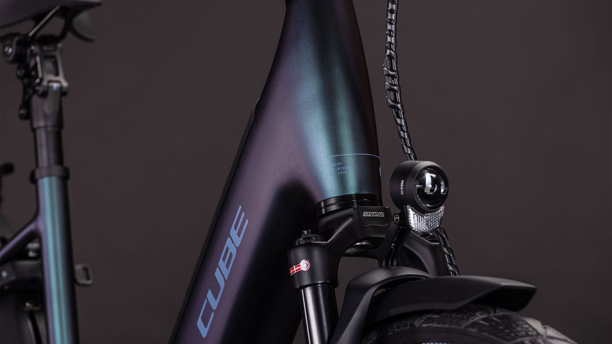 Cube Supreme Hybrid Deluxe SLT 600 Wave 2026 46 cm | metalblue´n´reflex