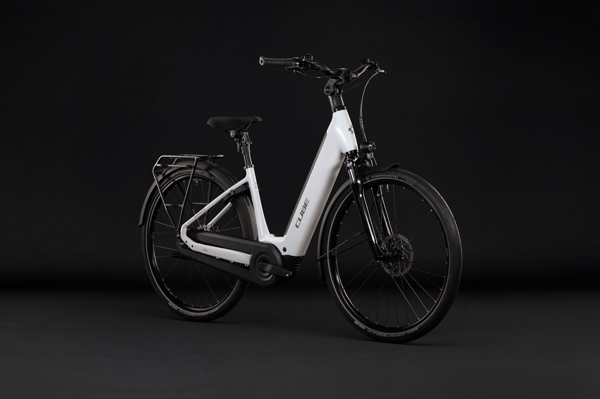 Cube Supreme RT Hybrid Comfort EX 600 2027 50 cm | metallicwhite´n´reflex