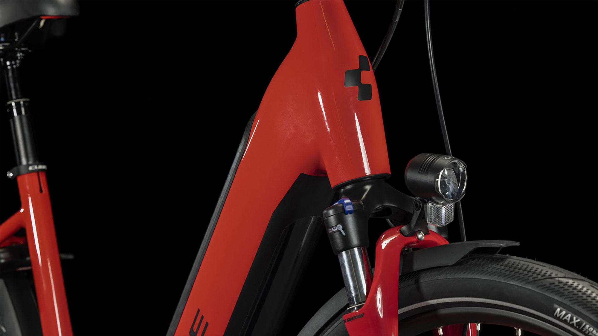 Cube Supreme Sport Hybrid PRO 500 Wave 58 cm | red´n´black