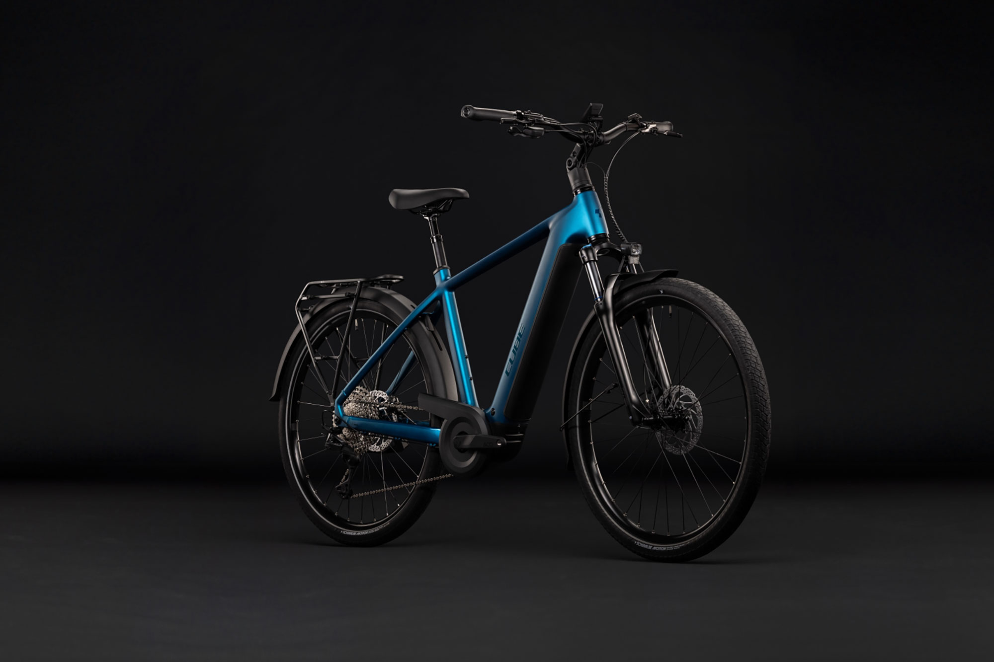 Cube Touring Hybrid Pro 800 2027 50 cm | electricblue´n´prizm
