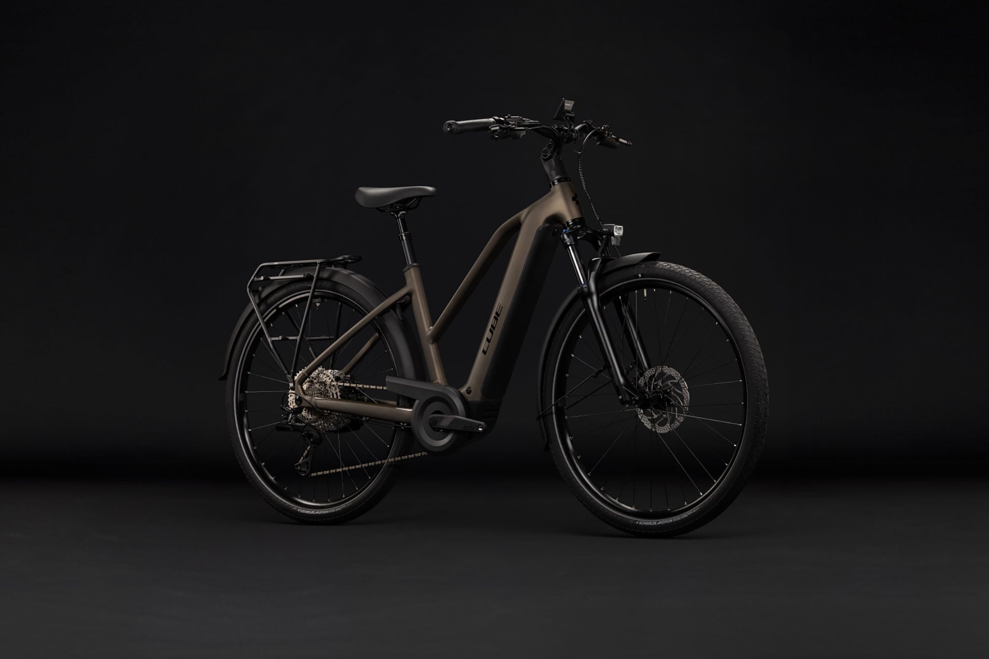 Cube Touring Hybrid Pro 800 Trapez 2027 46 cm | metallicumbra´n´black