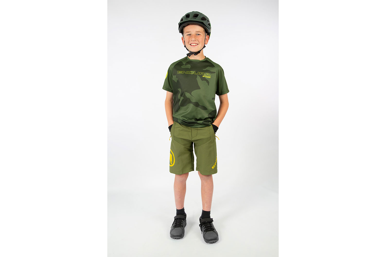 Endura MT500 JR KA-Trikot YS | olive
