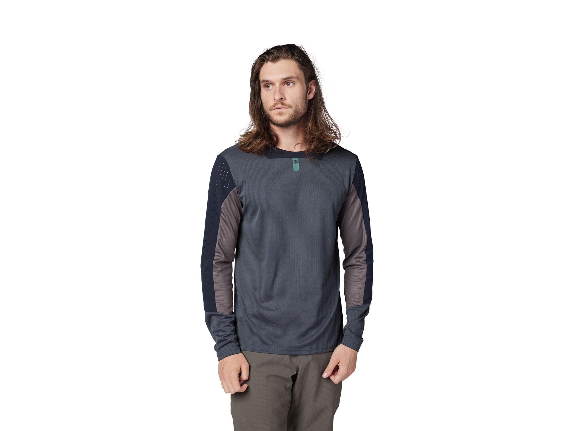 Fox Racing Defend LS Jersey XXL | graphite