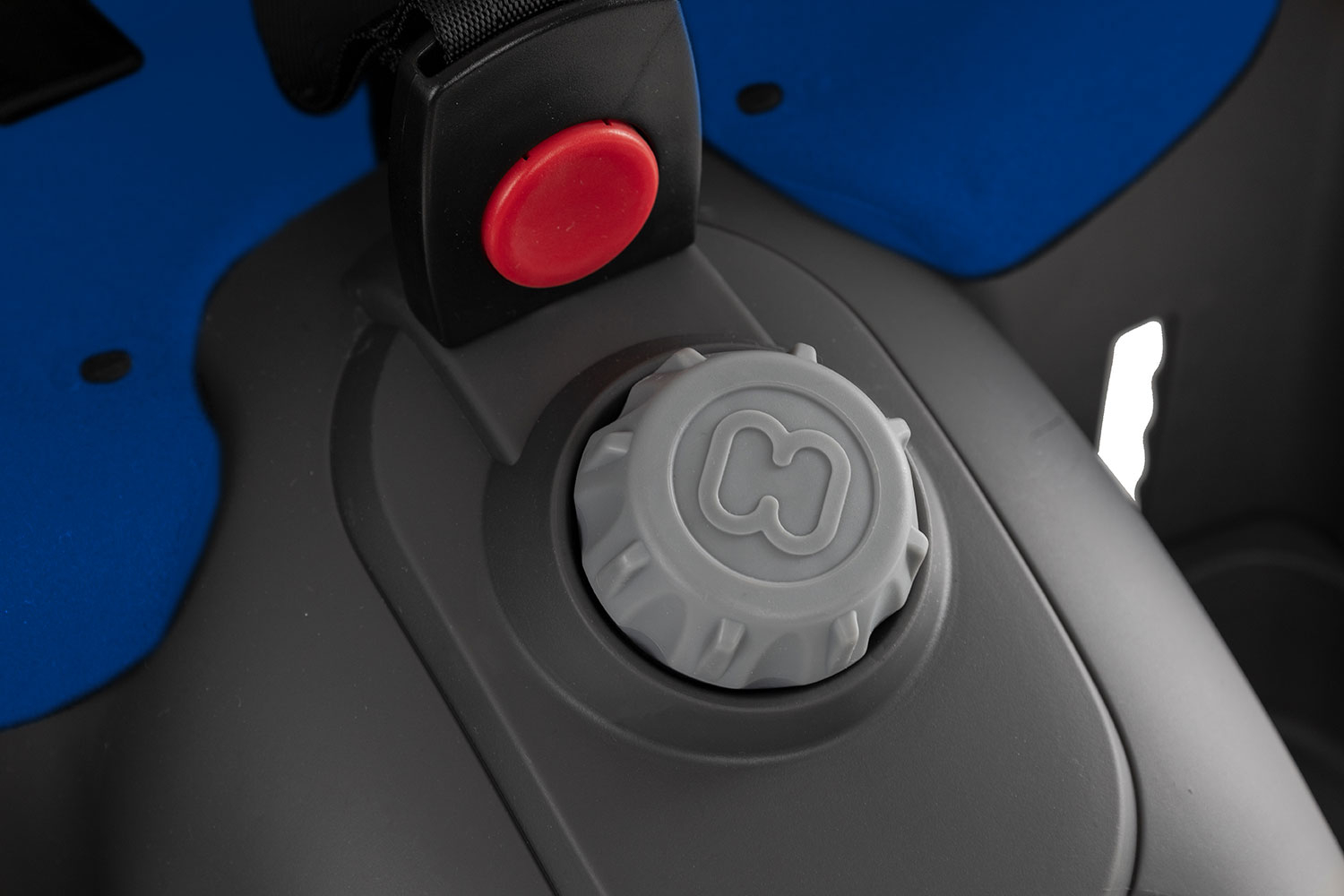 Hamax Caress Kindersitz grau weiß blau