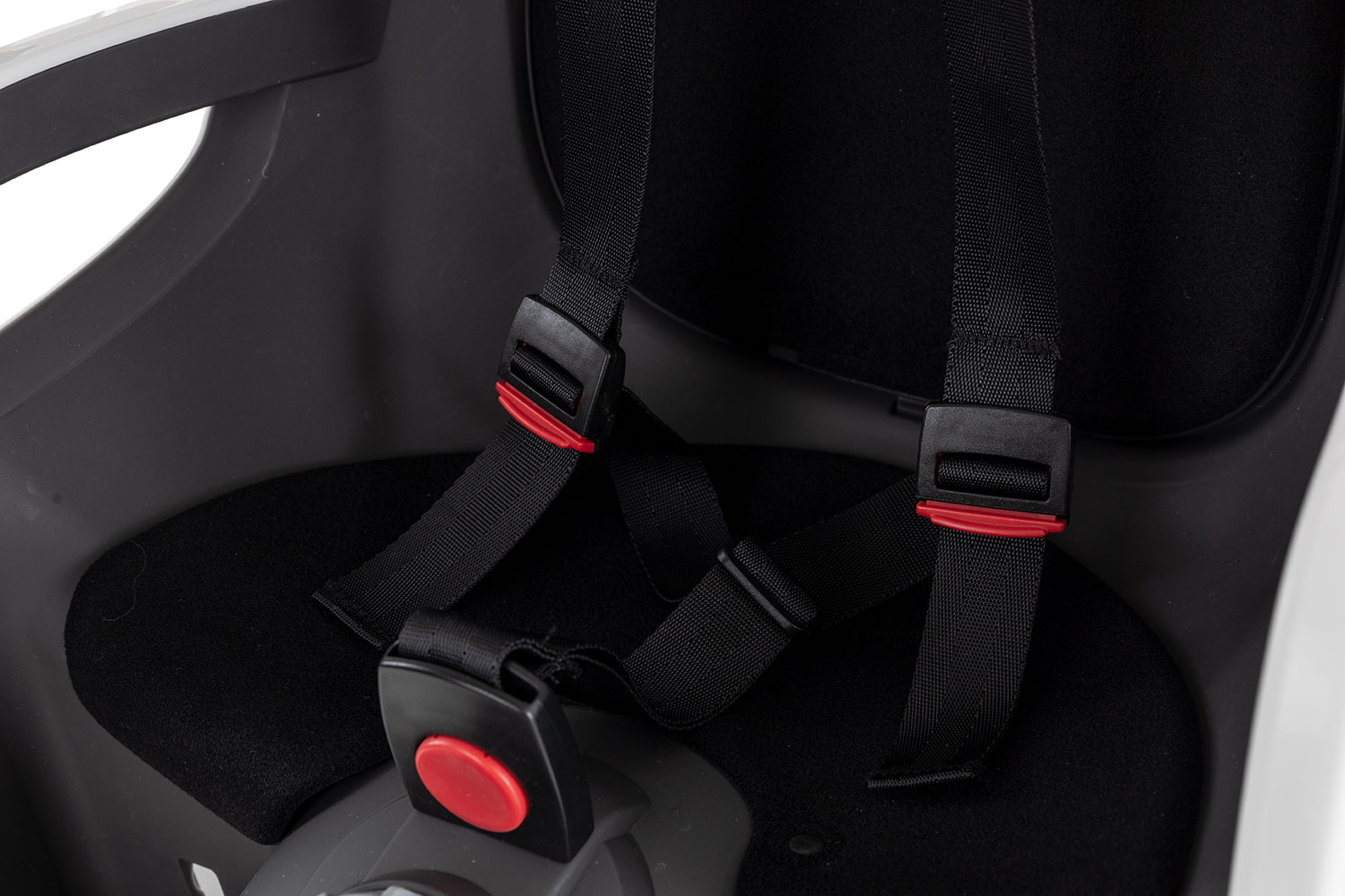 Hamax Caress Kindersitz grau weiß schwarz