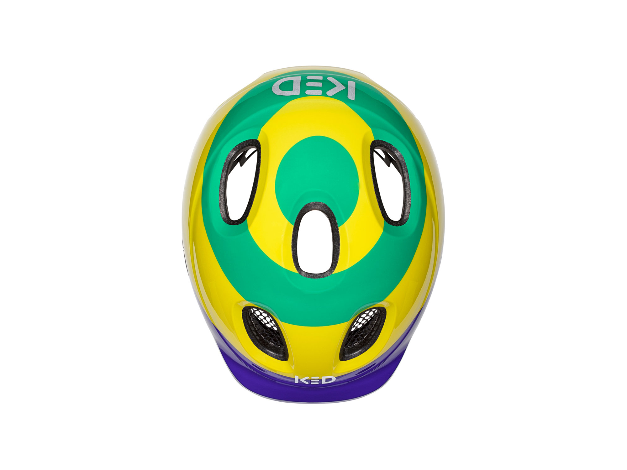 KED Meggy Spark Helm 45-50 cm | loopster yellow green glossy
