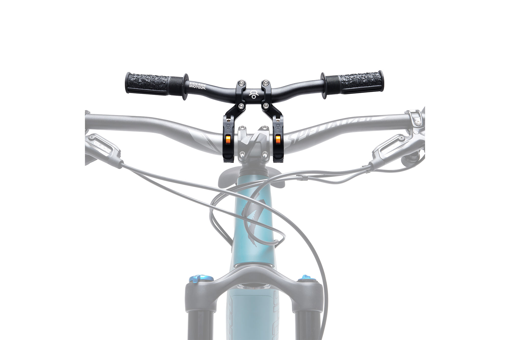 Kids Ride Shotgun Pro MTB Kindersitzlenker black