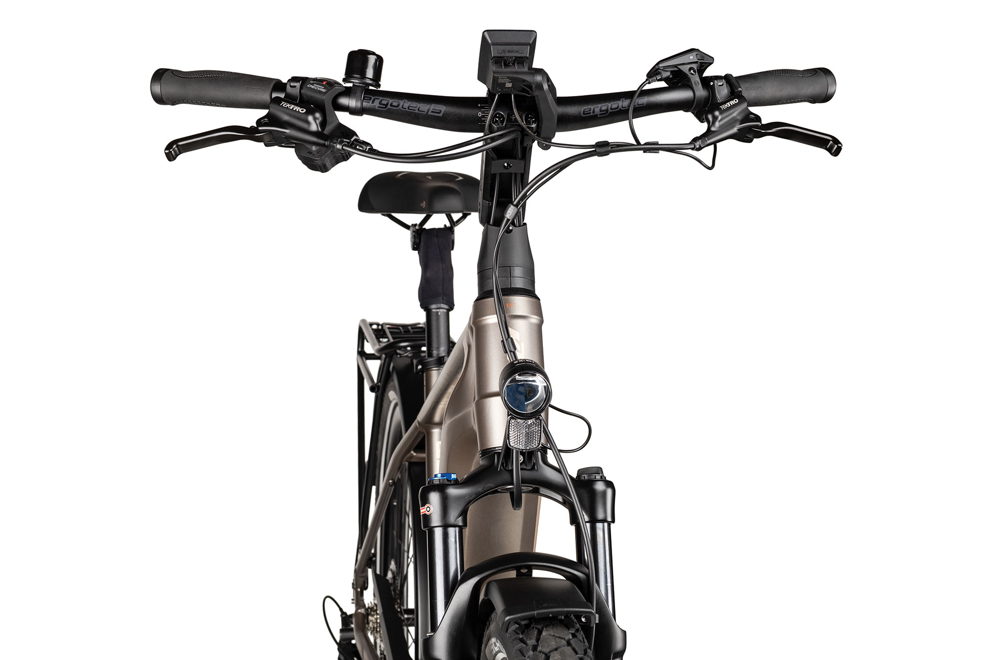KTM MACINA GRAN 710 2025 46 cm | oak matt/champagne orange