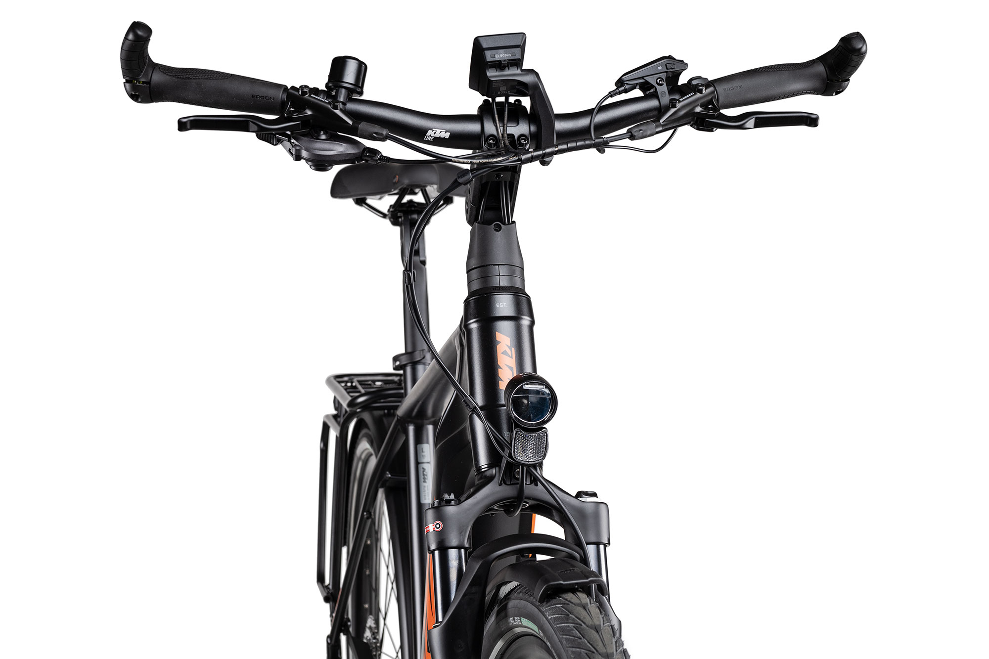 KTM MACINA STYLE LTD PRO 46 cm | black matt/orange grey