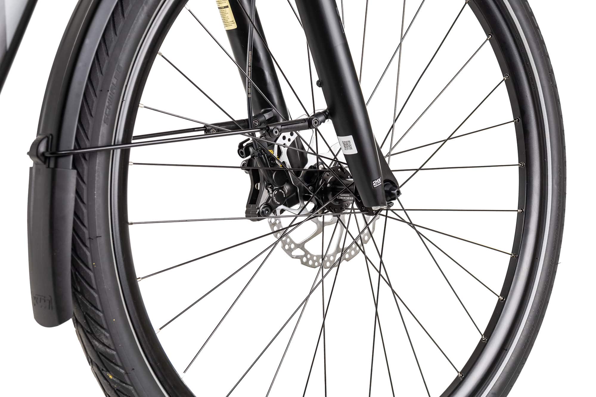 KTM Macina STYLE PRO Trapez 2025 46 cm | black matt/grey lime green