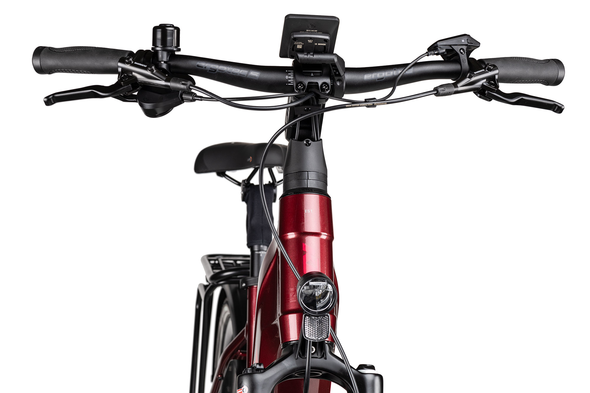 KTM Macina STYLE PRO Wave 2025 56 cm | darkred/berry grey