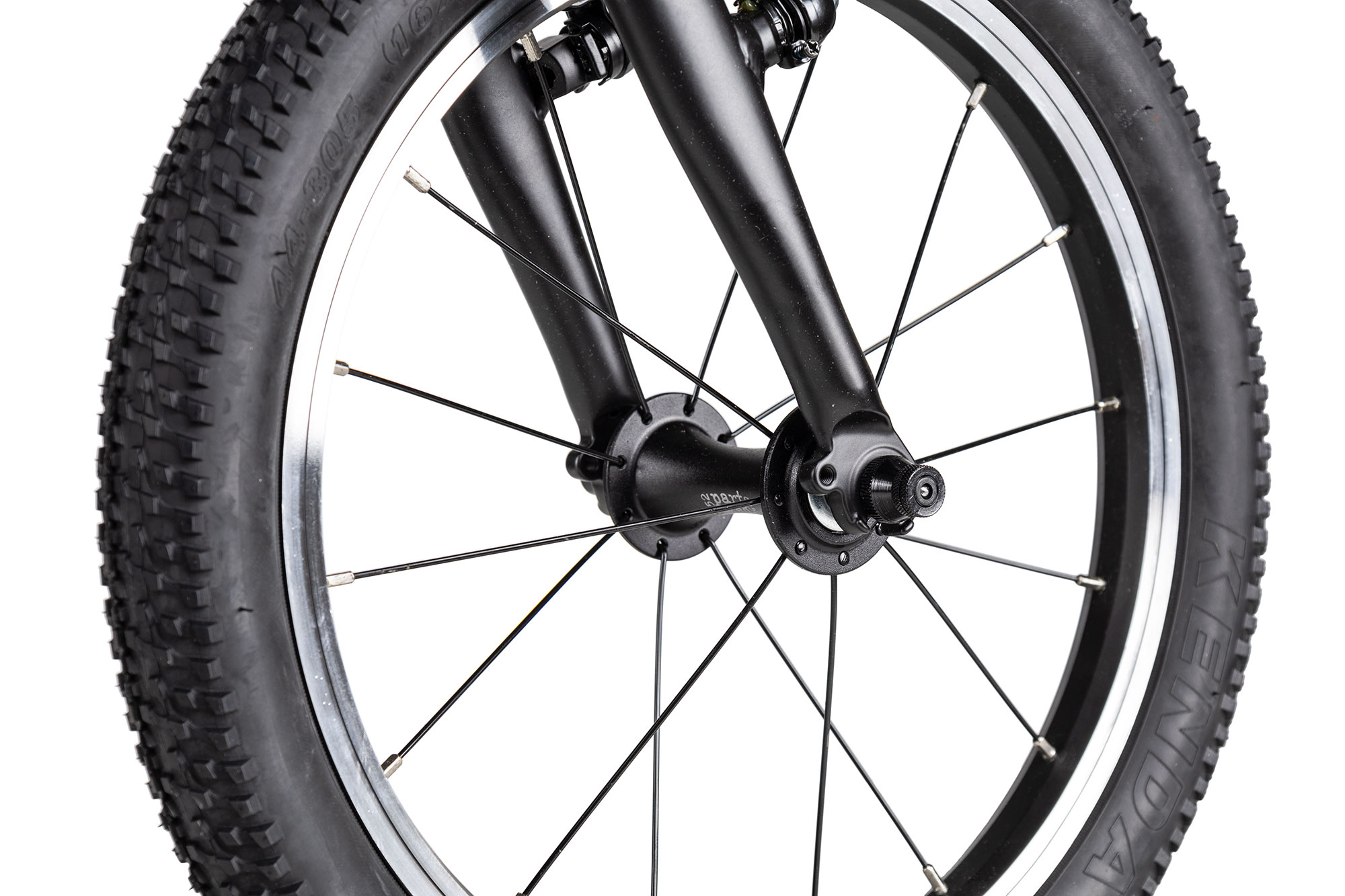 KUbikes 16 MTB 2-Gang 18 cm | rot