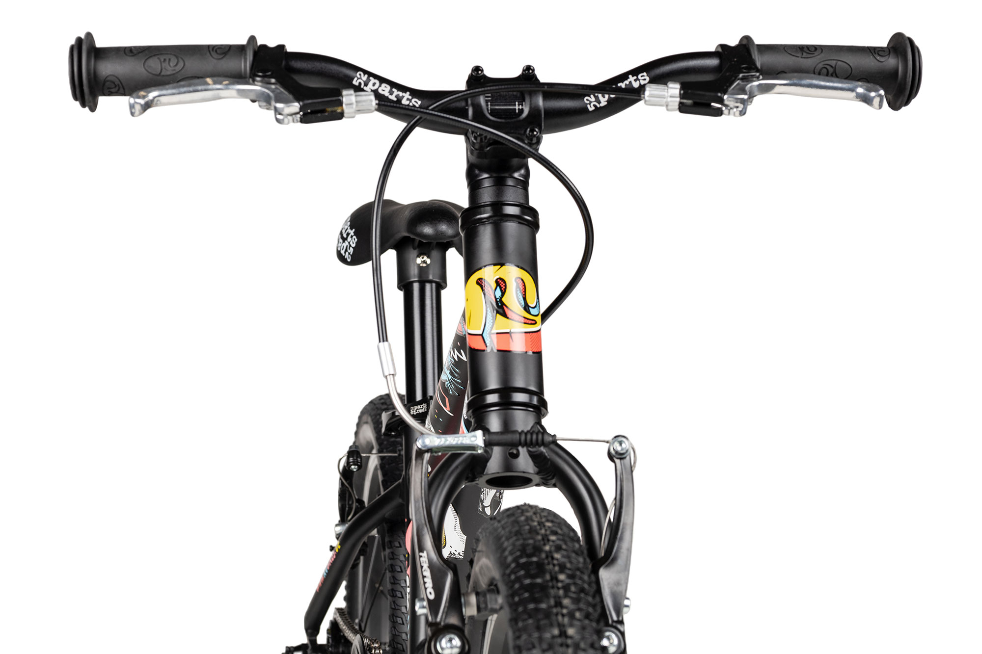 KUbikes 16L MTB 22 cm | schwarz/comic