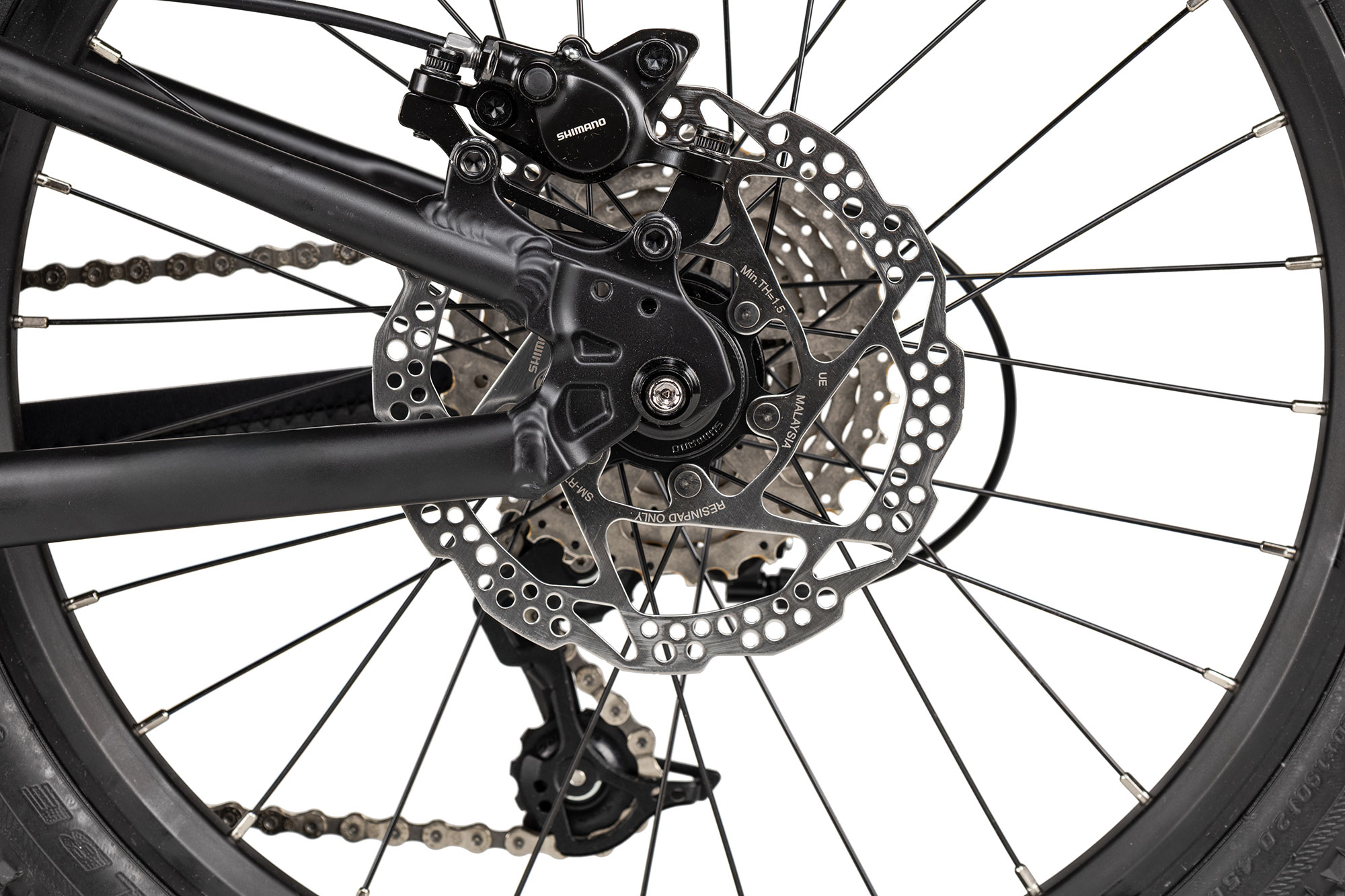 KUbikes 20 MTB Disc S | schwarz/laser blue