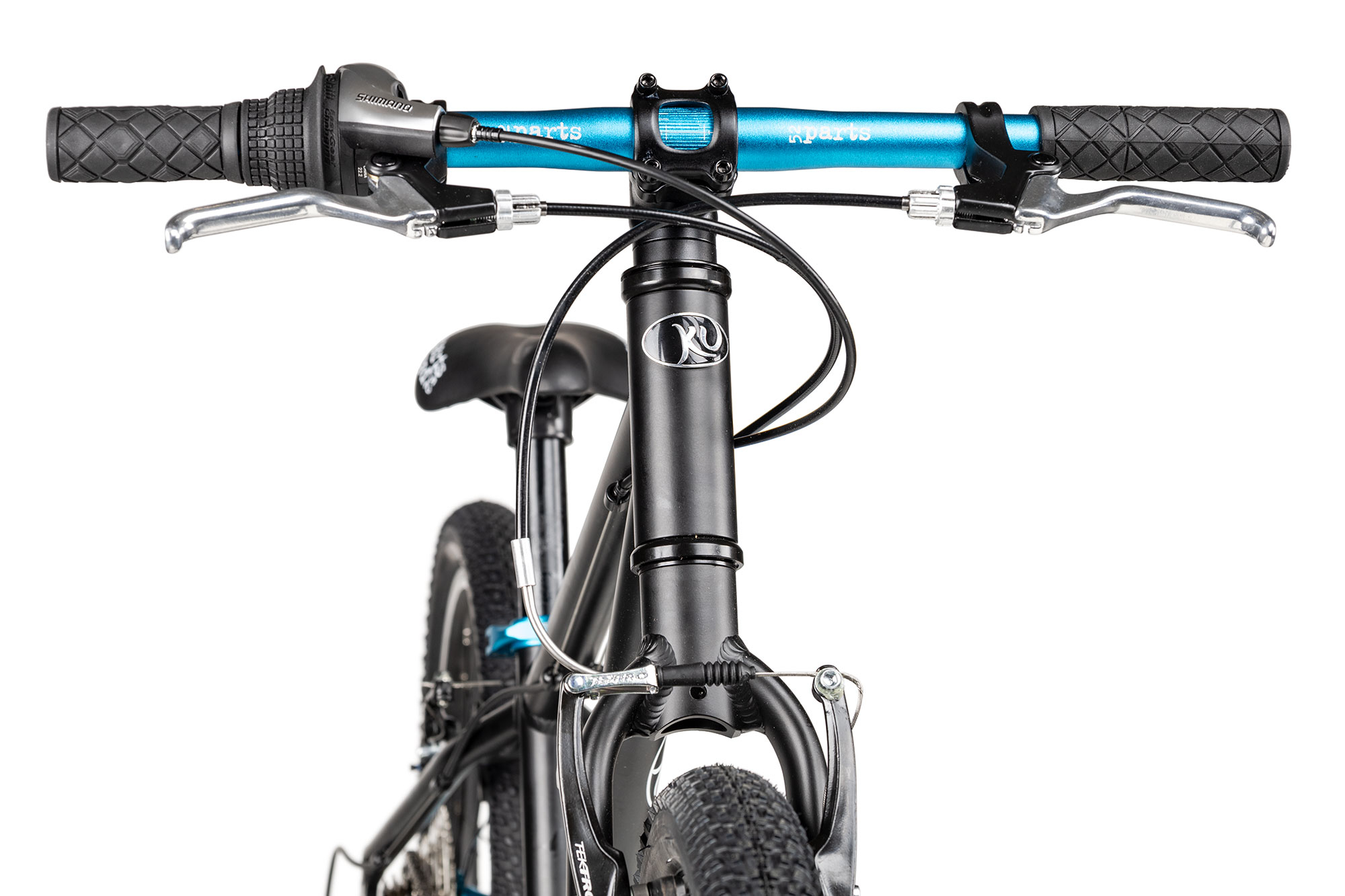 KUbikes 20 MTB 26 cm | schwarz/laser blue