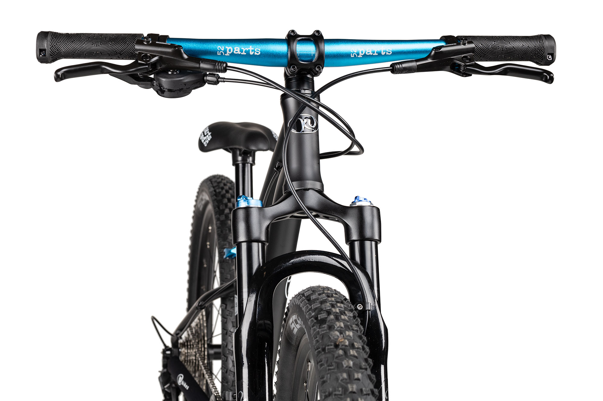 KUbikes 24 MTB DISC 29 cm | schwarz/laser blue