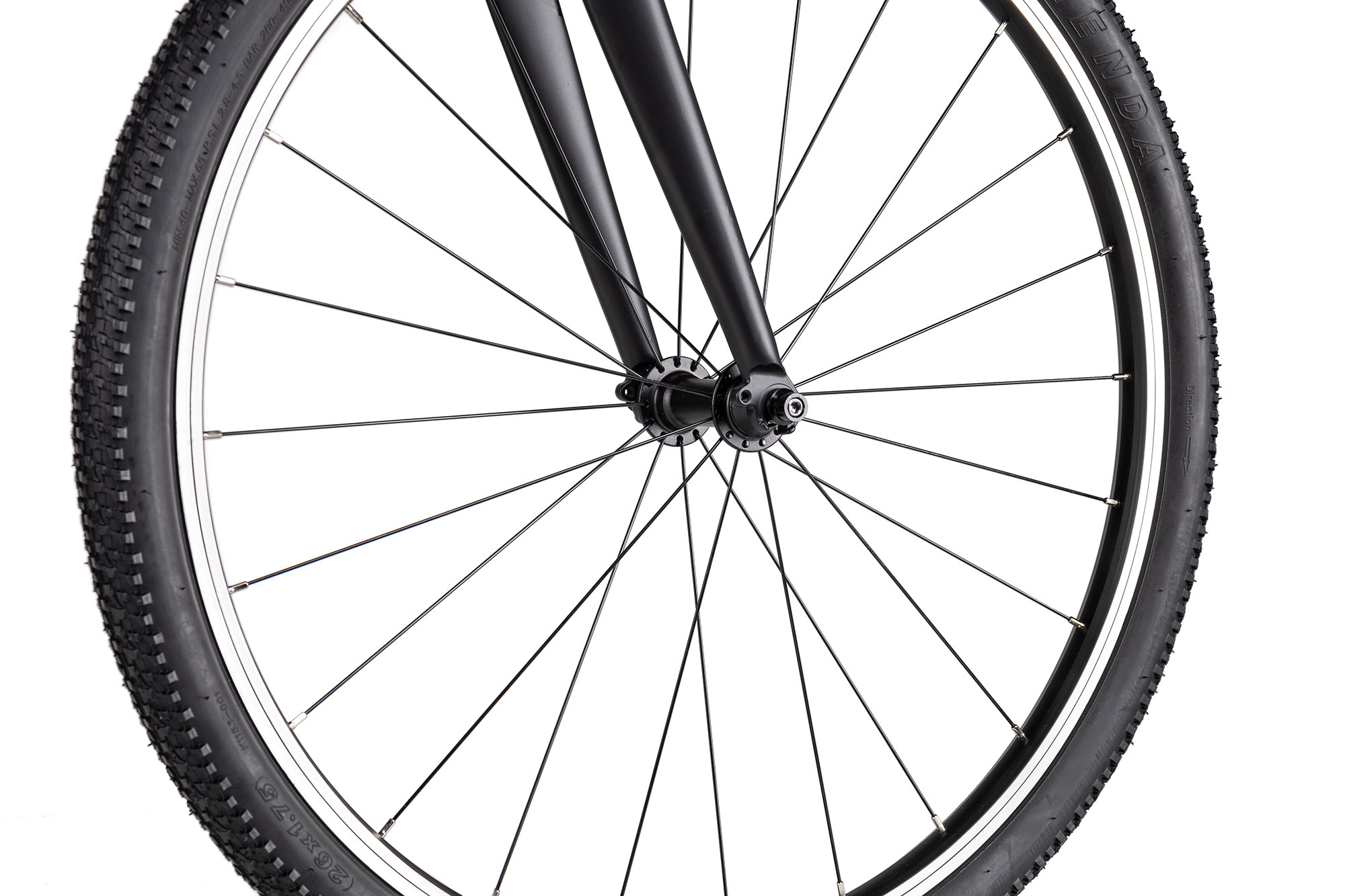 KUbikes 26 MTB 36 cm | lasur pink